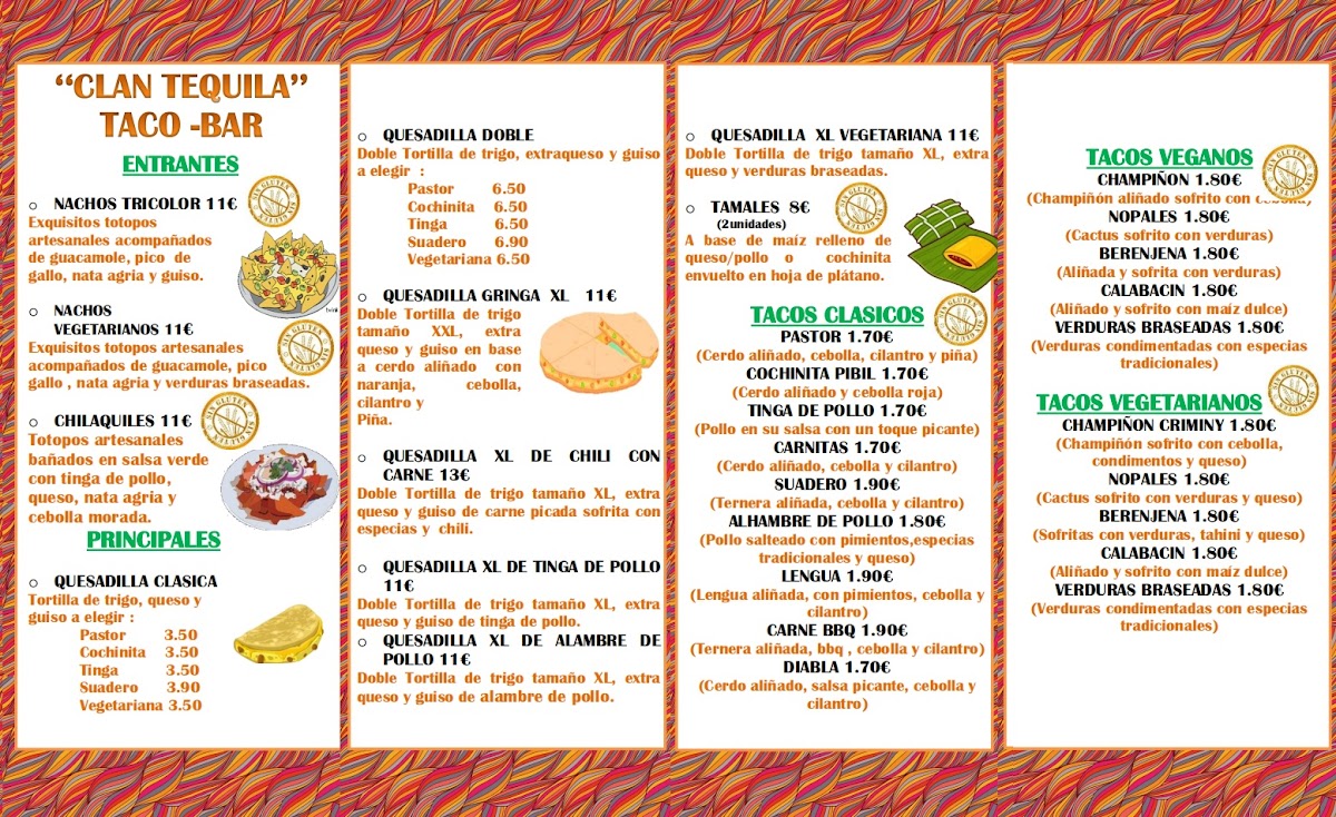Menu Clan Tequila-1
