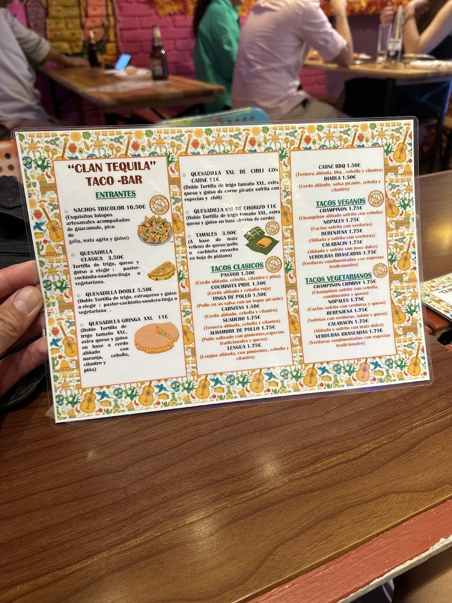 Menu Clan Tequila-4